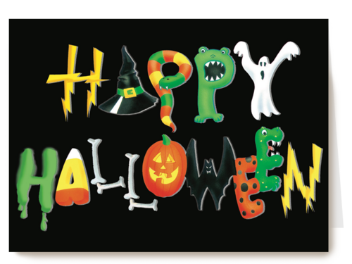 Kaart Hallmark | Halloween | Happy Halloween