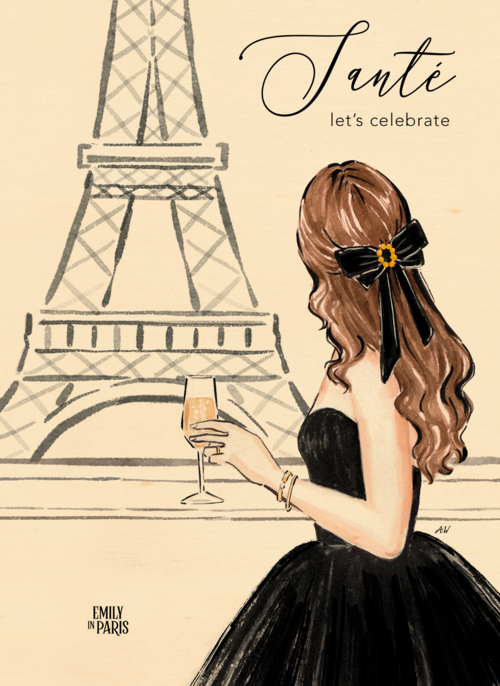 Sante let's celebrate Emily in Paris x Anna Wijnands