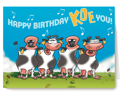 happy birthday koe you
