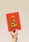 Kerstboom van pizza