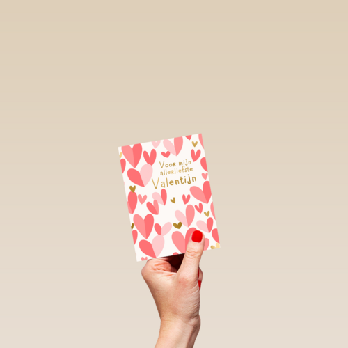 valentijnskaart klassiek voor mijn allerliefste valentijn