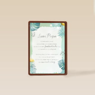 vaderdag kaart klassiek quote