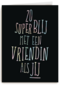 superblij met vriendin als jij