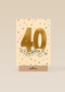 Verjaardagskaart 40 en de allerliefste