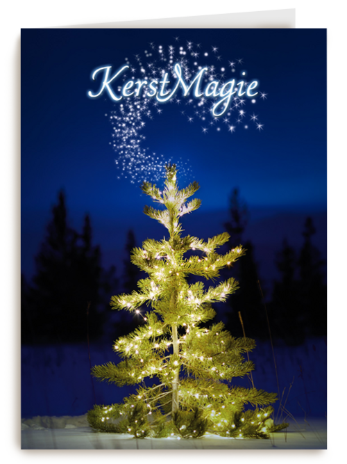 kerstkaart kerstmagie