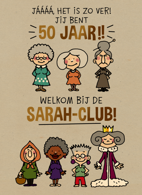 welkom bij de sarah club