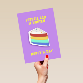 Eat My Socks Feestje Taart