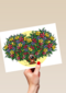 funny mail blanco bos bloemen