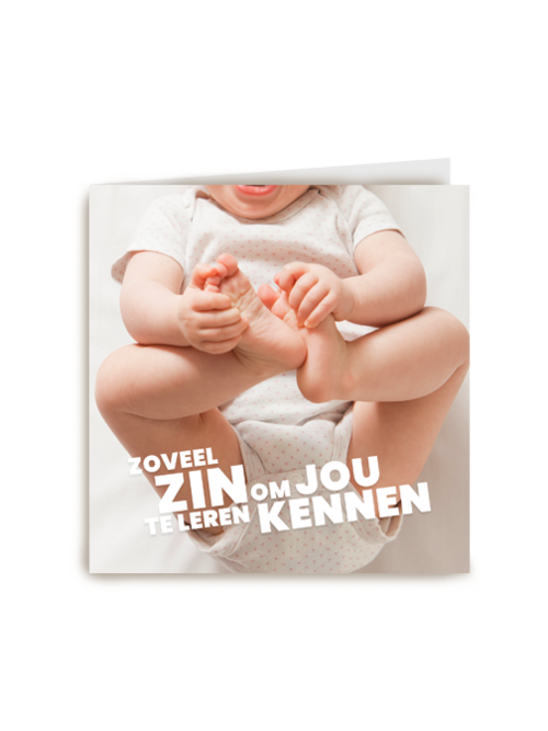 Zoveel zin om jou te leren kennen