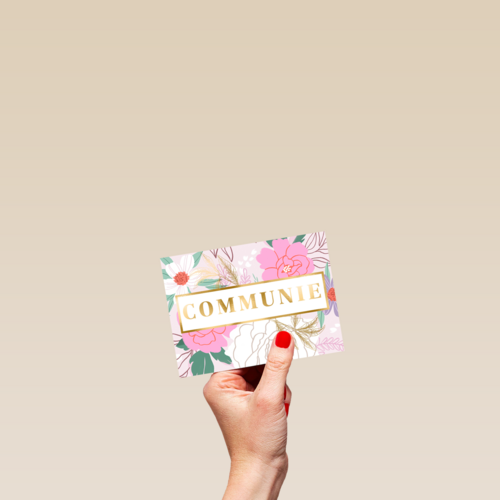 Botanische kaart communie