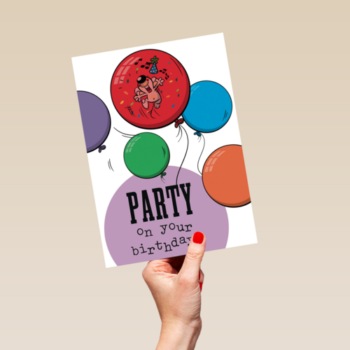 funny mail party on your birthday