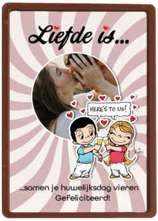 Liefde is huwelijksdag