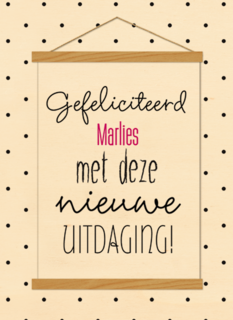 gefeliciteerd banner