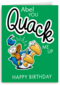 Donald Duck Happy Birthday