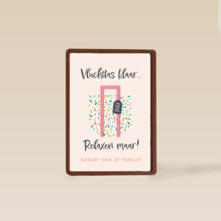 Geniet van je verlof