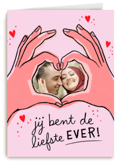 fotokaart Jij bent de liefste ever