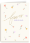 forever begins on your wedding day with flowers