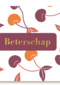 Beterschapskaart gekleurde kersen