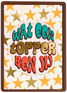 Geslaagd wat een topper ben jij
