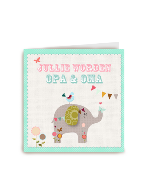 olifant jullie worden opa en oma