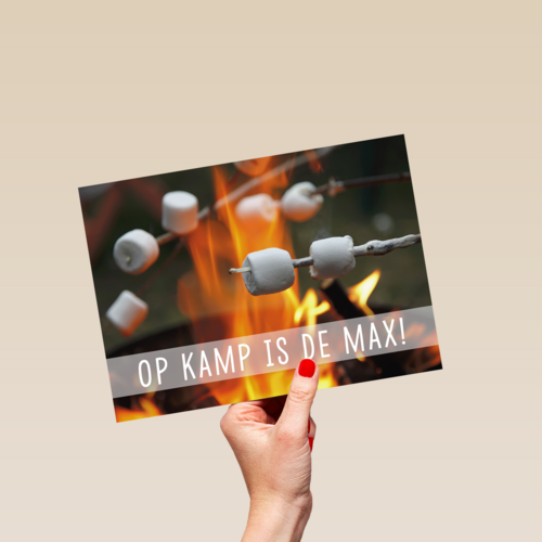 op kamp is de max