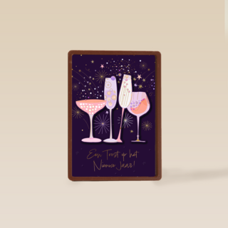 Een toost op het nieuwe jaar