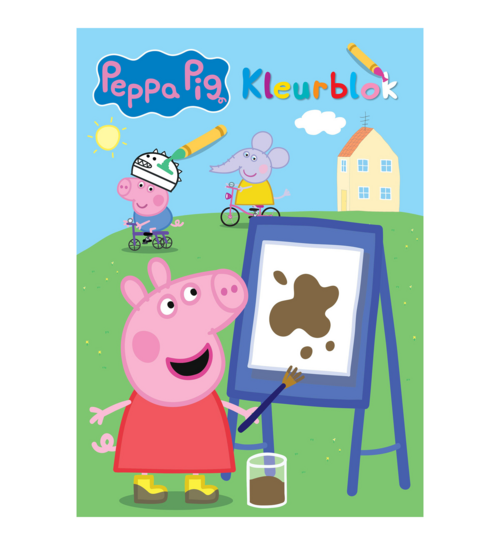 Kleurblok Peppa Pig