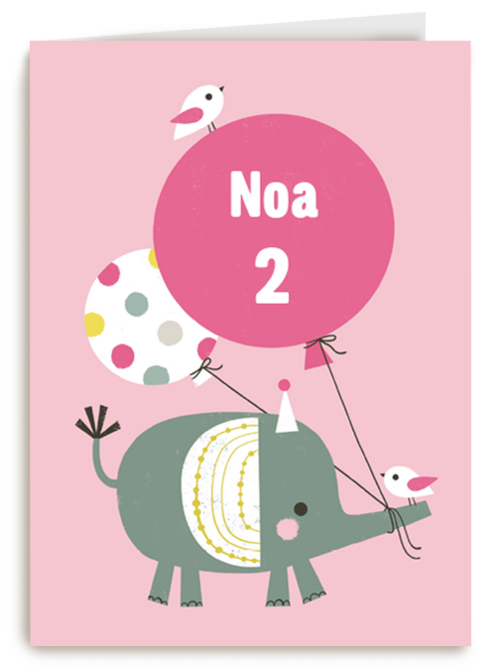 olifant met ballon