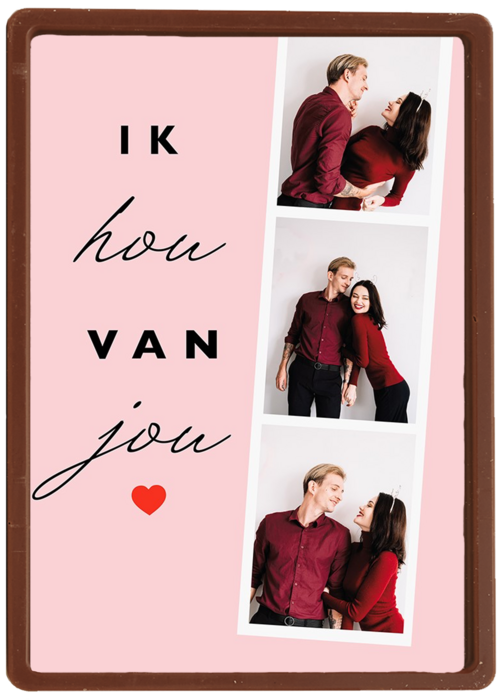 Kaart Hallmark | Liefde Valentijn | Valentijnskaart Foto Ik Hou Van Jou