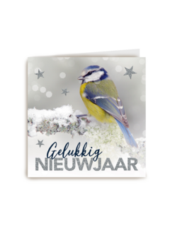 pimpelmees gelukkig nieuwjaar
