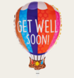 Ballon Get Well Soon Luchtballon Multi