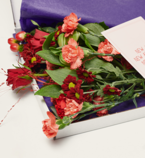 Brievenbusbloemen Boeket Golden Hour