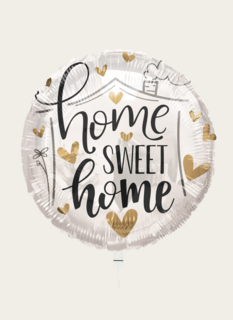 Ballon Home Sweet Home Goud