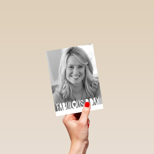 fabulous bday vrouw foto