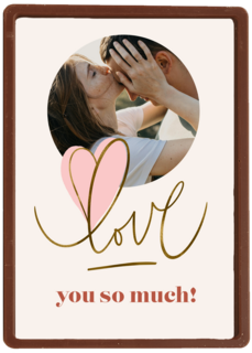 Love you so much fotokaart