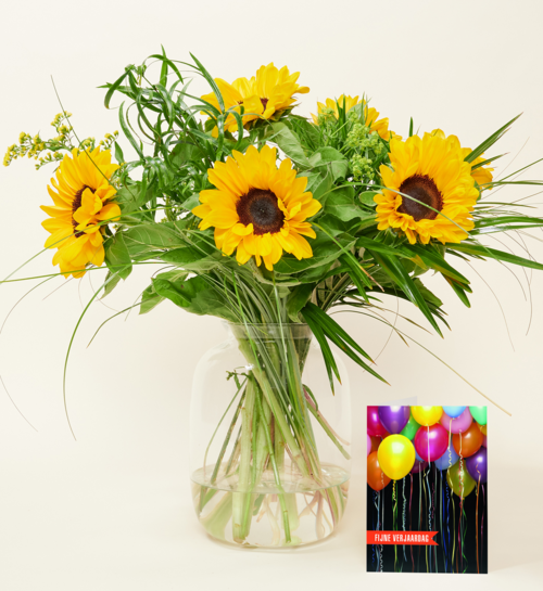 Boeket Zonnebloemen Toon