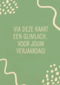Verjaardagskaart man hip Een glimlach voor jouw verjaardag