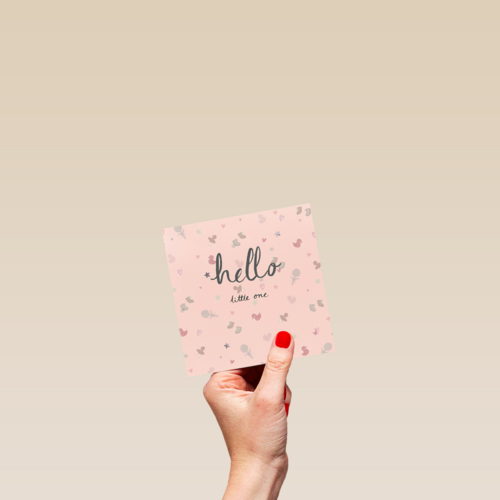 vers van de pers baby dochter hello little me
