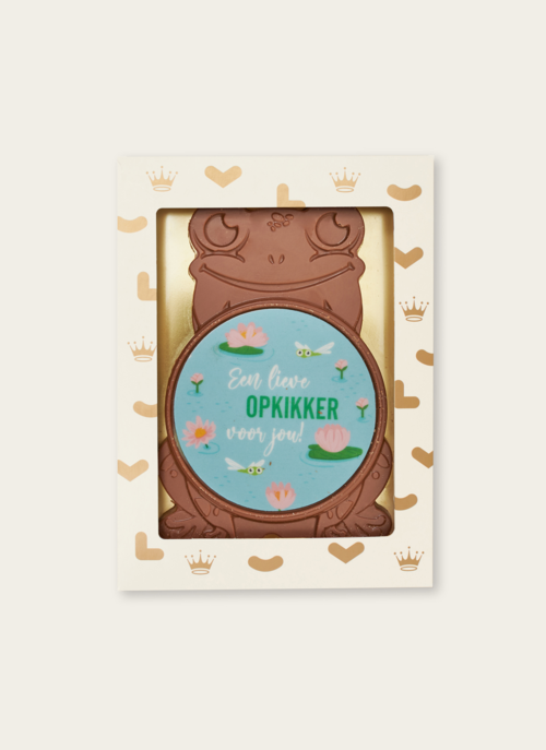 Chocolade Kikker Opkikker Voor Jou | Tasty Present Cadeau Chocolade |