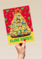 Kerstkaart Minions fijne kerst