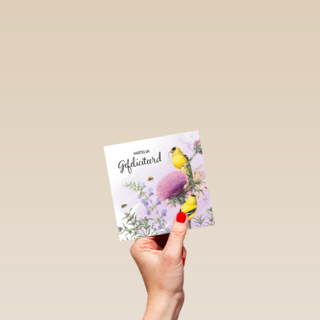 Kaart flowers by Marjolein Bastin Hartelijk gefeliciteerd kaart