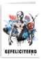 Spiderman felicitatiekaart