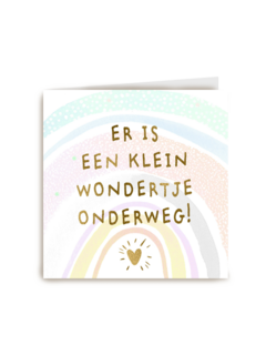 er is een klein wondertje onderweg