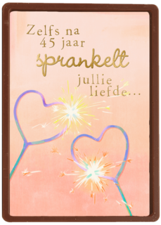 Zelfs na 45 jaar sprankelt de liefde