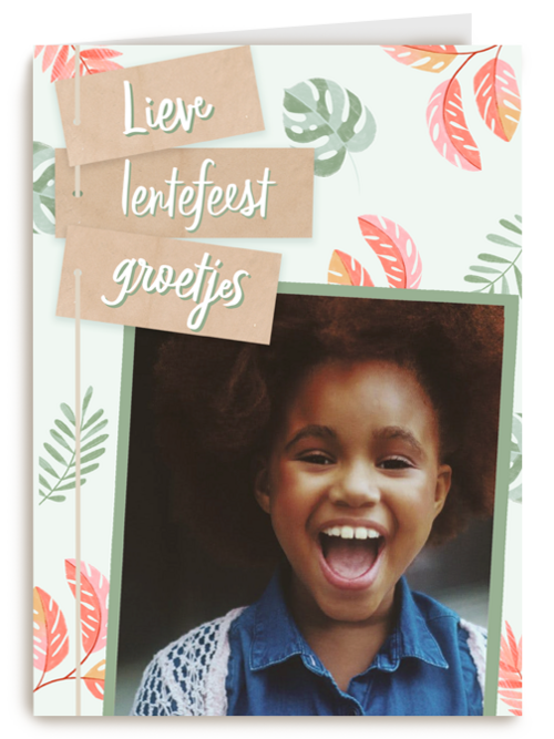 Kaart Hallmark | Lentefeest | Lieve Lentefeest Groetjes