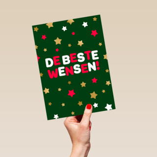 nieuwjaarskaart met tekst de beste wensen