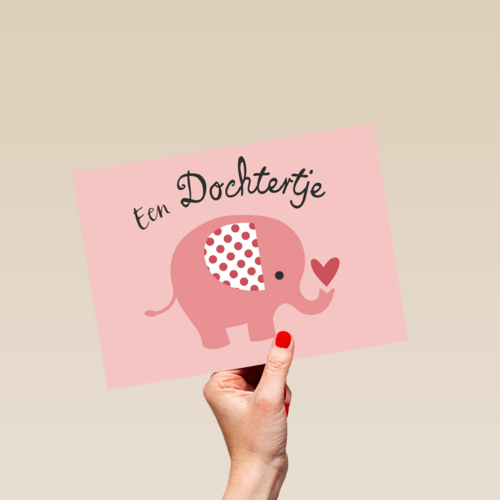 Geboorte Baby Meisje olifant