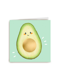 Zwangerschap felicitatie avocado