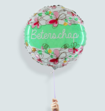 Ballon Beterschap Bloemen Multi