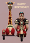 Happy Hippo Giraffe Birthday